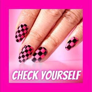 Color Street Check Yourself + Bonus Accent Nails